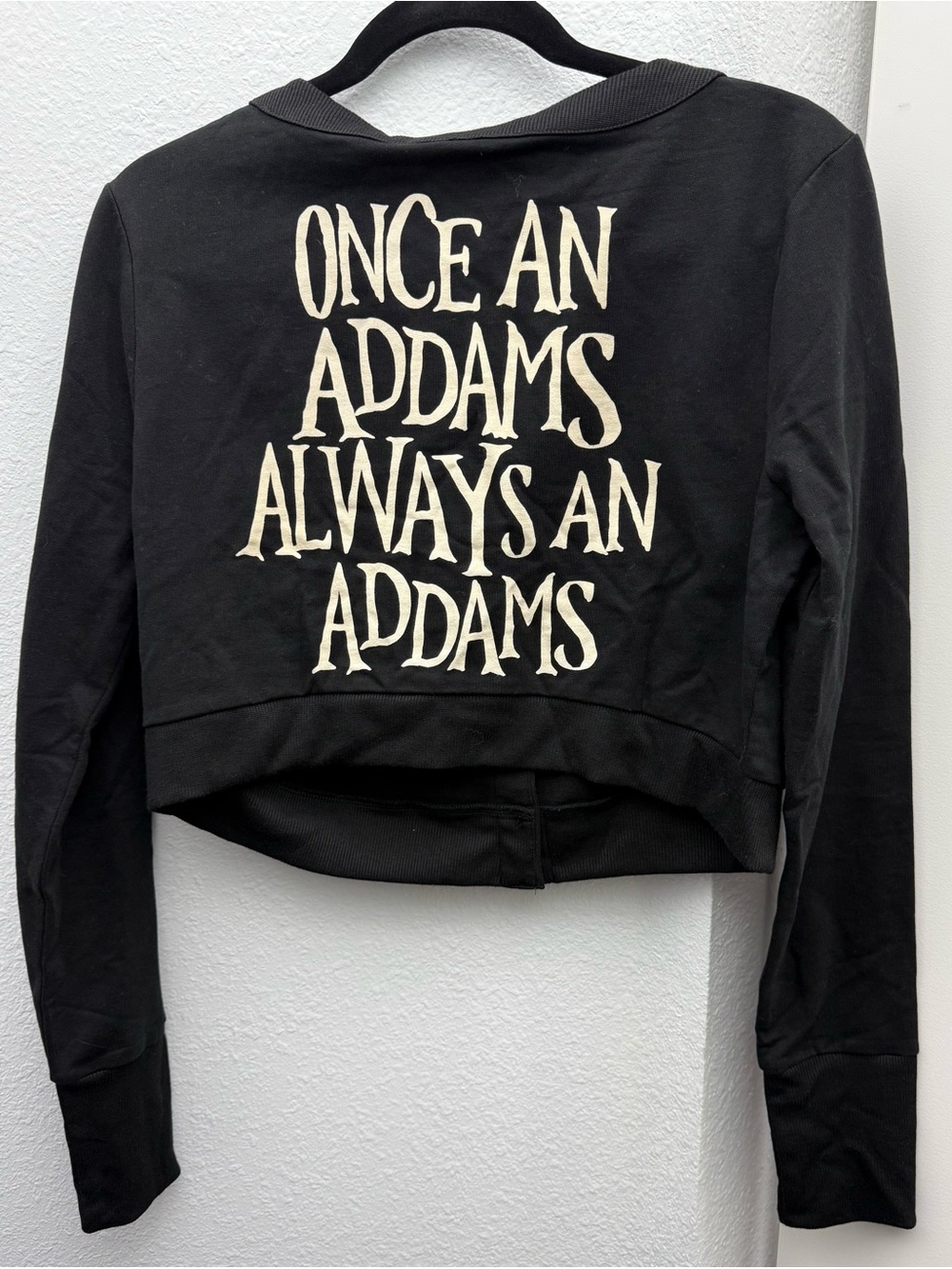 NWT Killstar x Wednesday Addams Cropped Cardigan L